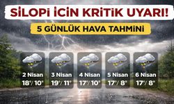 Silopi için kritik uyarı: Gün gün hava tahmini yayınlandı