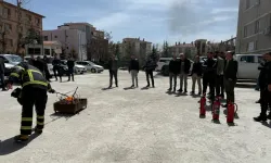 Şırnak’ta Personel Yangına Karşı Bilinçleniyor