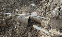 Heyelan içme suyu şebekesini vurdu