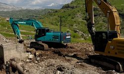Silopi’de Su Hattını Heyelan Vurdu, Ekipler Sahada