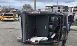 Iğdır'da kaza: Araç takla attı, 2 yaralı