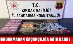 Şırnak Jandarmasından Kaçakçılara Darbe