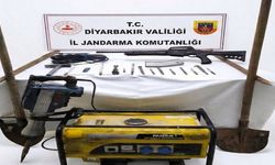 Kaçak kazı yapan 5 kişi suçüstü yakalandı