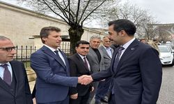 Yeni kaymakam Uzun, göreve başladı