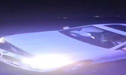 Yoldan çıkan araç kaya parçalarına çarptı: 1 yaralı