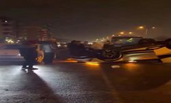 Otomobil takla attı 1 kişi yaralandı