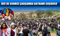 Şırnak’ta Kırmızı Çarşamba Bayramı coşkuyla başladı