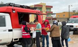 Kurtalan’da sel mağdurlarına destek