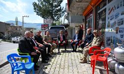 Vali Ekici’den Şenoba’da esnafa moral ziyareti