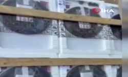 Çamaşır makinesine gizlenmiş 363 kilo eroin ele geçirildi