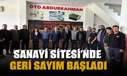 Silopi Sanayi Sitesi’nde geri sayım başladı