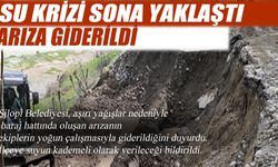 Silopi’de Baraj Hattı Onarıldı, Su verimi başlıyor