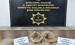 2 kilo 400 gram eroin ele geçirildi, 1 tutuklama