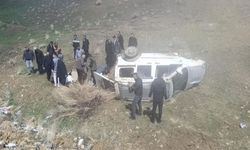 Kamyonet şarampole devrildi, 4 yaralı