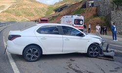 Cizre-Şırnak Yolunda Kaza; 2 Yaralı