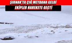 Uzungeçit yolunda çığ, ulaşım durdu