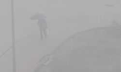 Şırnak’ta Hava Bir Anda Değişti Sis Yerini Yağışa Bıraktı