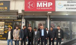 MHP Heyetinden Güçlükonak’a Çıkarma