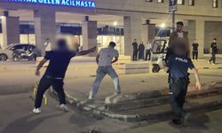 Hastanede bıçaklı saldırı, 2'si güvenlik görevlisi 3 yaralı