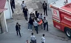 İnşaat halindeki otelde yangın: 13 kişi dumandan etkilendi
