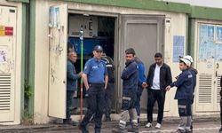 Trafoyu tamir işçi elektrik akımına kapıldı