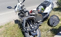 İki motosiklet çarpıştı, 2 yaralı