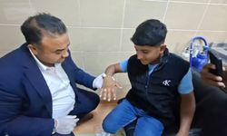 Parmağına yüzük sıkışan vatandaşın yardımına itfaiye koştu