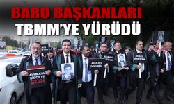 Avukata şiddete tepki, Baro başkanları Meclise yürüdü