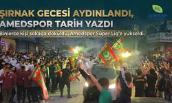 Şırnak gecesi aydınlandı, Amedspor tarih yazdı