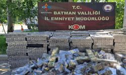 14 bin 600 paket gümrük kaçağı sigara ele geçirildi