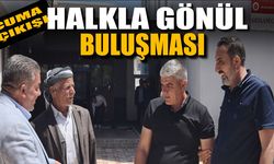 Cuma çıkışı halkla gönül buluşması