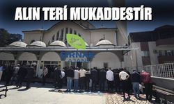 Silopi'de hutbe konusu “Alın Teri Mukaddestir”