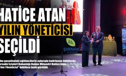 Şırnaklı Bakan Müşaviri yılın yöneticisi seçildi