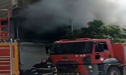 İş yerinde çıkan yangın söndürüldü