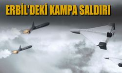 Erbil'deki kampa 3 İHA ile saldırı