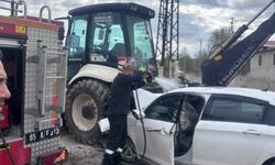Van'da trafik kazası 1 kişi yaralandı