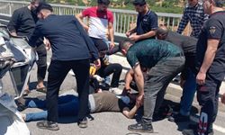 Kurban kesimi sonrası kaza, 5 yaralı