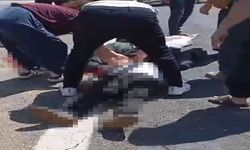 Kurbanlık yüklü kamyonet devrildi, 1 ölü, 1 yaralı