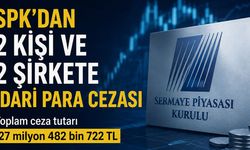 SPK’dan milyonluk ceza kararı, 2 şirket ve 2 isme yaptırım