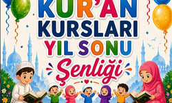 Şırnak’ta Miniklerin Kur’an Kursu Yıl Sonu Heyecanı
