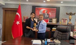 TÜBİTAK Türkiye Birincisinden Müdür Bilen'e Ziyaret