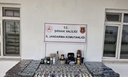 Şırnak'ta milyonluk cep telefonu ve kaçak malzeme operasyonu