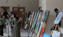Yafes Ortaokulu’nun Yıl Sonu Sergisi Büyük İlgi Gördü