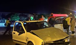 İki aracın çarpıştığı kazada 5 kişi yaralandı