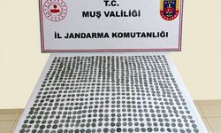 Bizans dönemine ait 749 adet tarihi sikke ele geçirildi