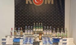 Yolcu otobüslerinde kaçak ürün operasyonu