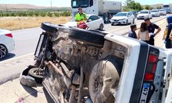 Ters dönen otomobildeki 8 aylık bebek hayatını kaybetti
