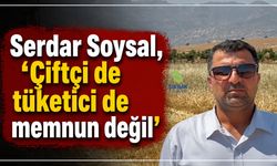 Serdar Soysal, ‘Çiftçi de tüketici de memnun değil’