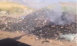 Silopi çöplüğünde metan gazı tehdidi