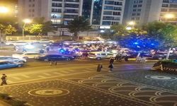 Aracın çarptığı yaya yola savruldu
